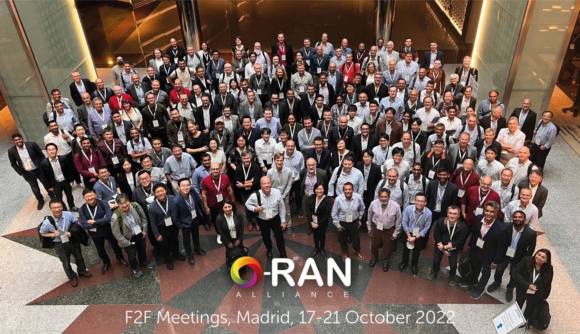 耀睿科技參與 O-RAN F2F meeting in Mardid